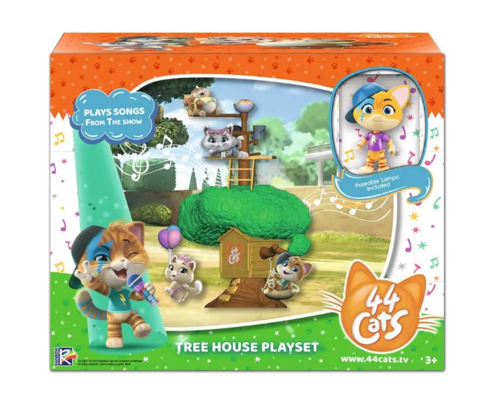 Smoby 7600180220 44Cats Large Playset Tree House - Zoom Image 2