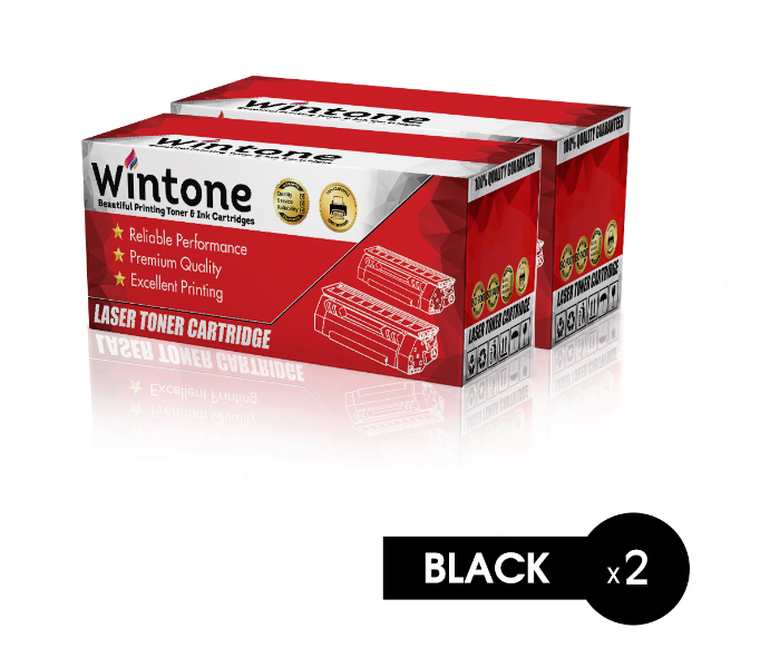 Wintone Pack of 2 X3130 3120 3115 3121 3116 Pe1114e Pe16 Laser Toner Cartridge is Compatible for Xerox WC - Black - Zoom Image