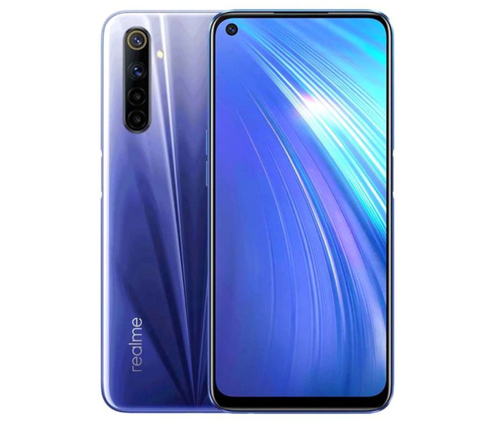 Realme 6 Dual SIM 8GB RAM 128GB 4G LTE - Comet Blue - Zoom Image 1