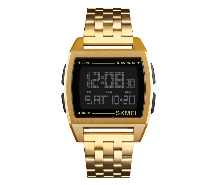 Skmei 1368 New Products Watches Digital Watch Display – Gold - Zoom Image