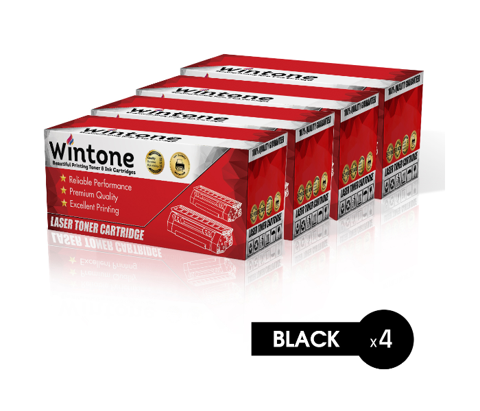 Wintone Set of 4 Pack MLTD111S Laser Toner Cartridge is Compatible for Samsung Xpress Series FH HW - Black - Zoom Image