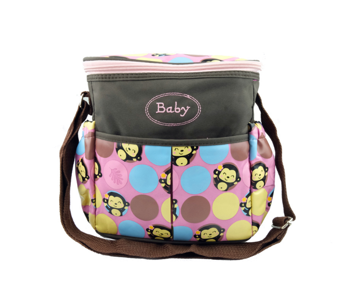 Kidle 1101 Little Monkey Shoulder Bag Diaper Bag - Brown - Zoom Image 6