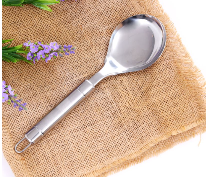 Royalford RF9847 Stainless Steel Rice Spoon - Silver - Zoom Image 1