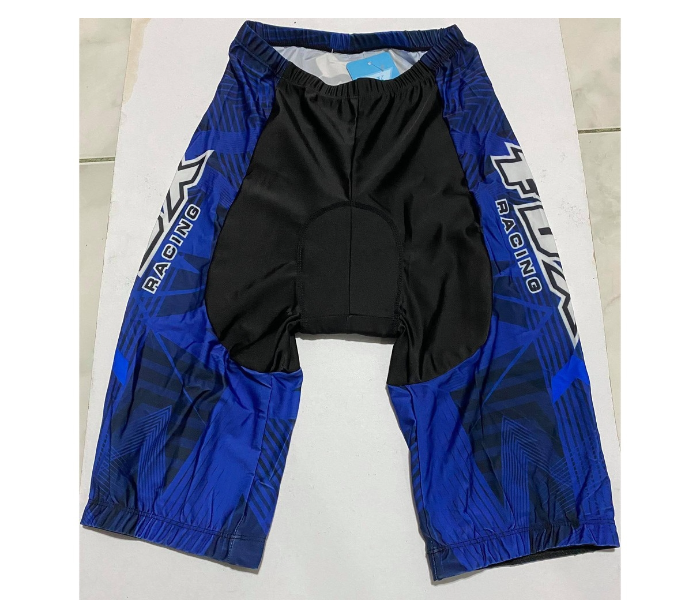 Cycling Shorts with Soft Padding and Elastic Band Extra Large - Fox Blue Print - Zoom Image 1