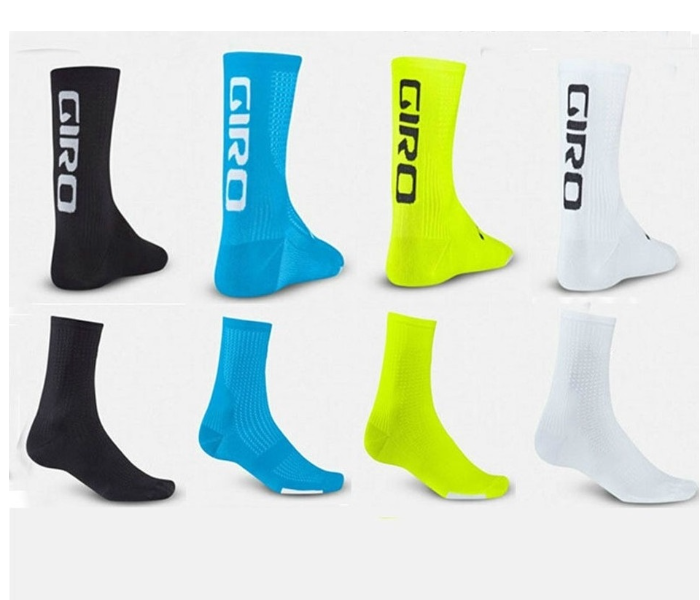 Cycling Socks Giro Design - Green - Zoom Image 2