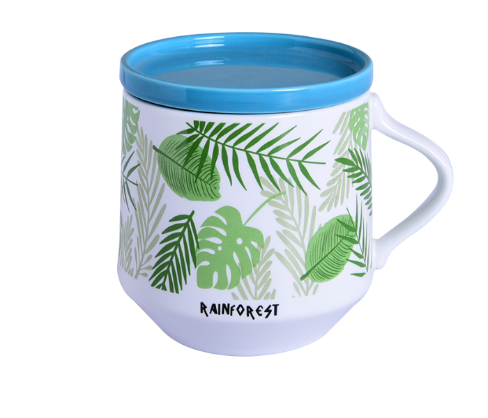 Generic MINGYI30038 Fashion Simple Nature Cup - White and Blue - Zoom Image