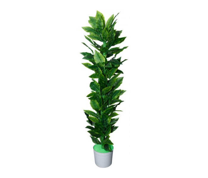 Artificial Indoor Tree with White Pot - Green - Zoom Image