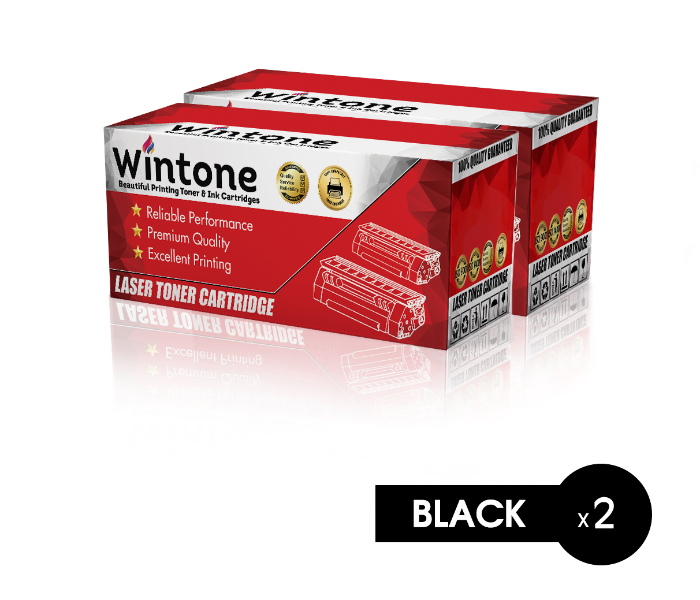 Wintone Set of 2 Pack DR2000 DR2005 350 Drum for Lenovo and Brother - Black - Zoom Image