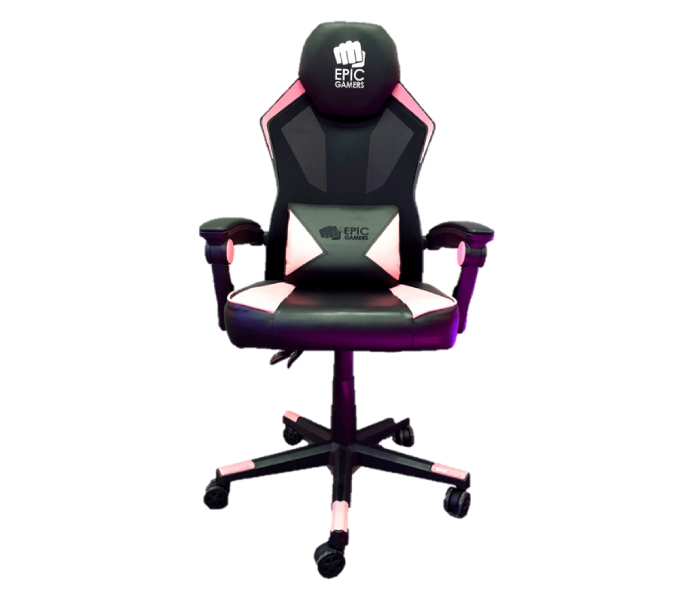 Epic Gamers 001 Gaming Chair - Black and Pink - Zoom Image 1