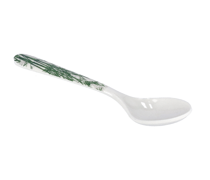 Royalford RF9898 Melamin Ware Bamboos Spoon - White - Zoom Image 2