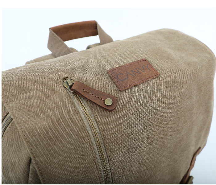 Para John PJBP6611-K Canvy BackPack - Khaki - Zoom Image 5