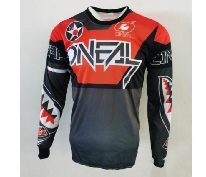 O NEAL Sublimated Longsleeves Jersey Double XL for Cycling and Scooters - Grey - Zoom Image 1