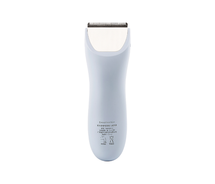 Evolution Han FH030800107 Hanyan Waterproof And Silent Electric Display Baby Hair Clipper - Grey and Blue - Zoom Image 2