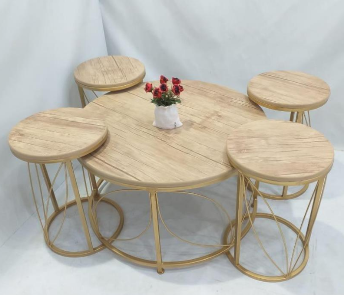 New Classical Style 5 Set of 5 Pieces Table Set - Zoom Image