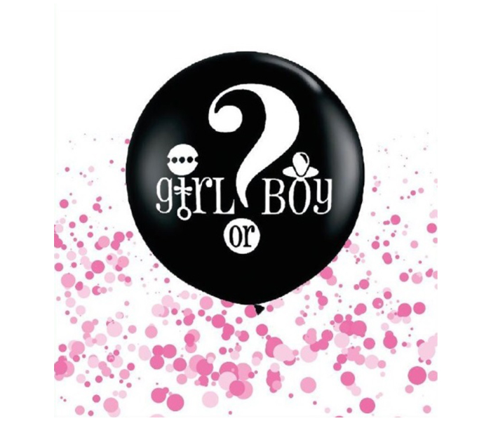 Girl or Boy 27 Inch Treasures Surprise Gifted Gender Reveal  – Pink  - Zoom Image