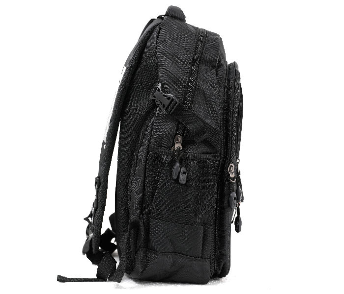 Para John PJSB6007A20-B 20-inch Nylon School Bag, Black - Zoom Image 3