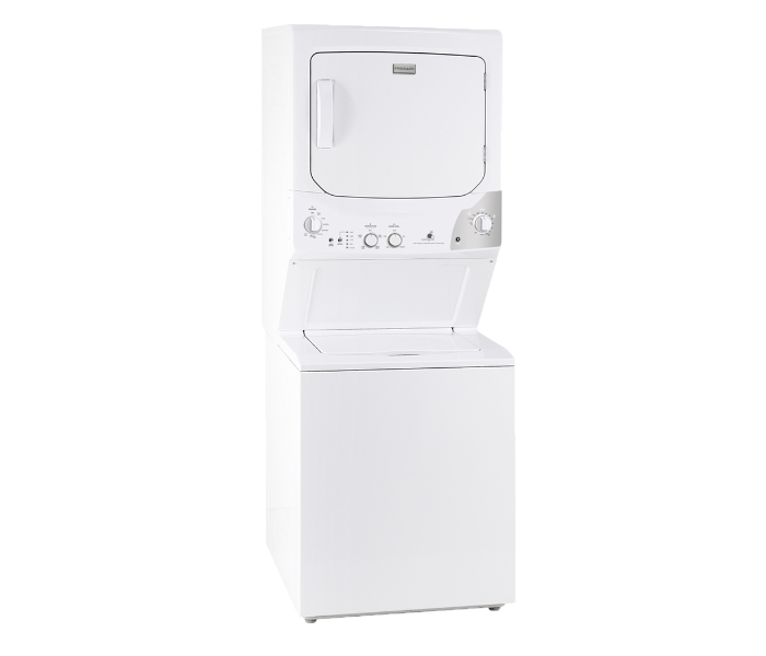 White Westinghouse WLC105WM 10/5Kg Laundry Center Washer and Dryer- White - Zoom Image