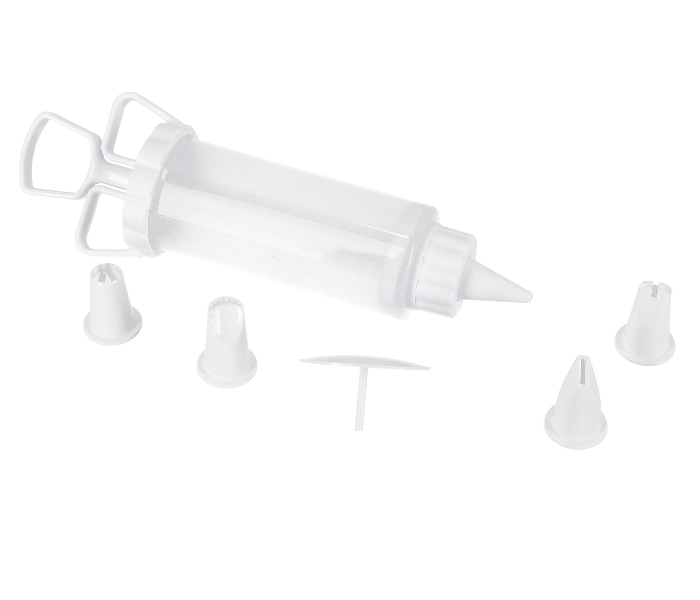 Royalford RF1662-IS5 Icing Syringe with 5 Nozzles - White - Zoom Image 3