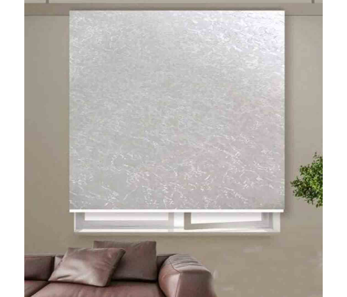 New Nylon Material 150cm x 200cm Roller Blinds - White - Zoom Image