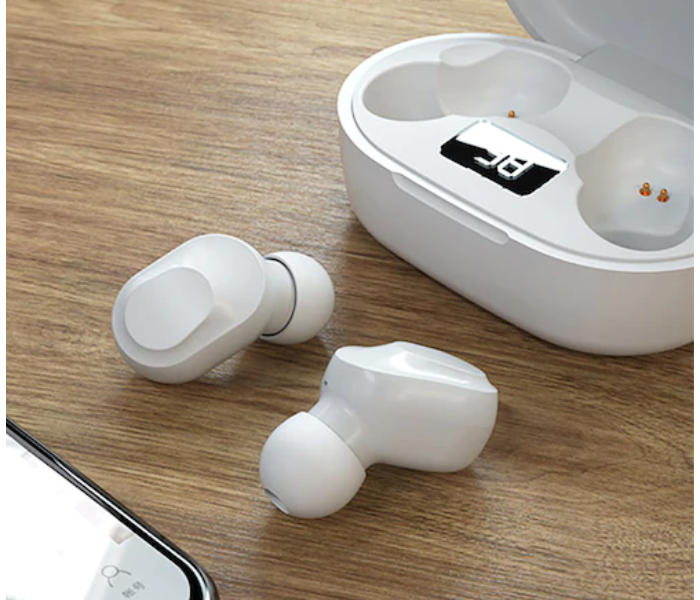 Lenovo XT91 Bluetooth 5.0 Earbuds Headphone TWS Wireless Earphones - White - Zoom Image 2