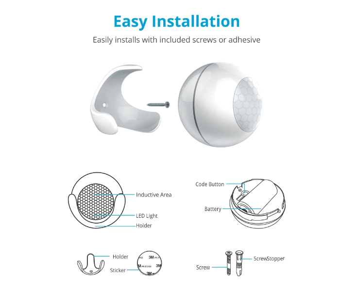 Homeflow Wi-Fi Motion Sensor - Zoom Image 4