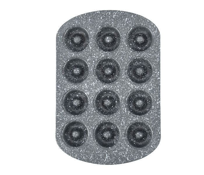 Royalford RF9906 Smart 12 Cavity Granite Mini Donut Pan - Zoom Image 1