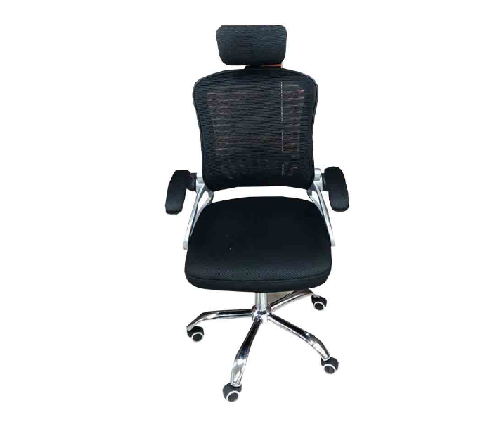 Executive Style 2 Office Chair with Wheel Frame - Black - Zoom Image