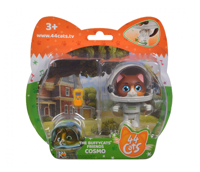 Smoby 7600180114 44Cats Figure Cosmo with Talkie-Walkie - Zoom Image 2