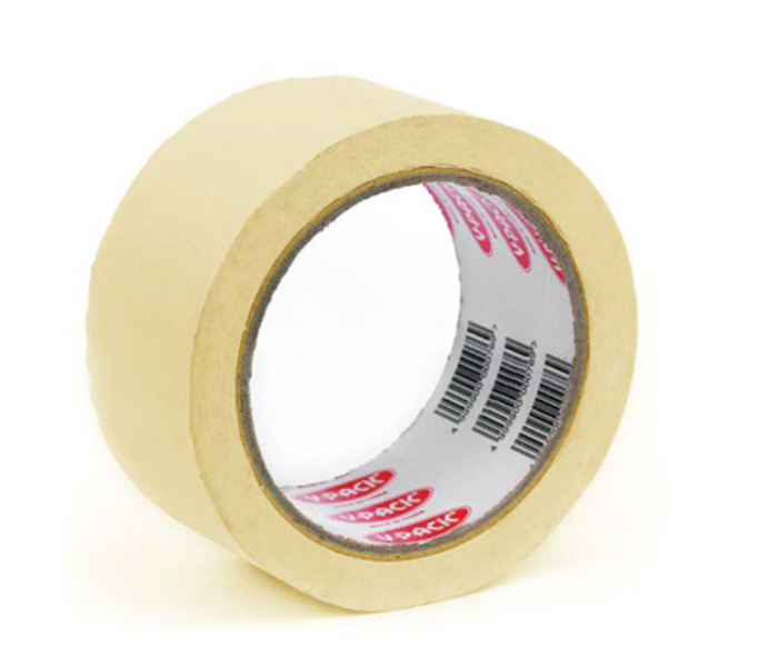 V-Pack MT3184 48mm Y30 Masking Tape - White - Zoom Image