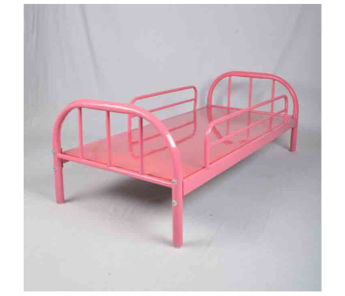 Iron Bed 70 x 150 for Children - Pink - Zoom Image