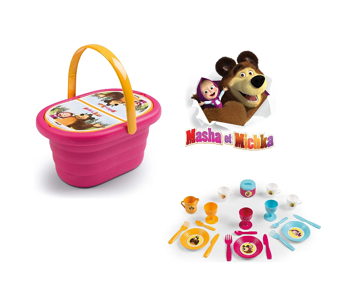 Smoby 7600310582 Masha Picnic Basket - Zoom Image 3