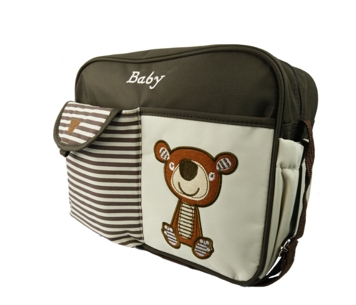 Kidle 10030 Baby Diaper Bag  One-Shoulder Mommy Bag - Brown - Zoom Image 5