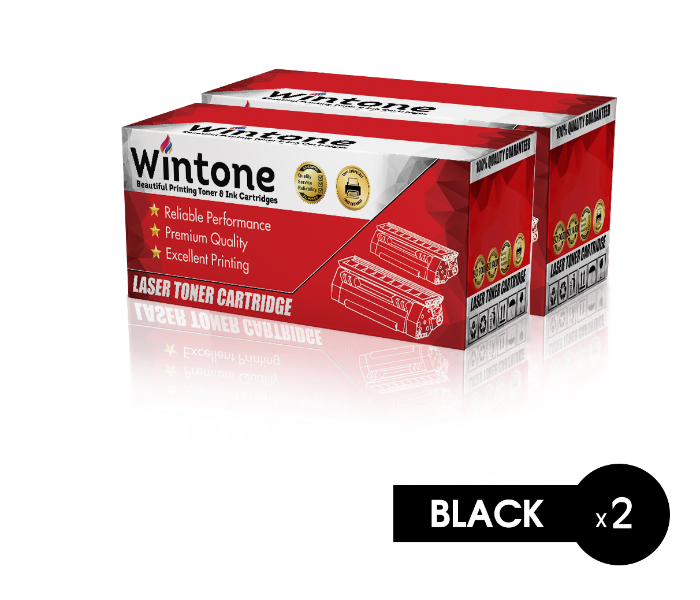 Wintone Set of 2 Pack DR2300 630 Drum for Brother Printer HL DCP - Black - Zoom Image