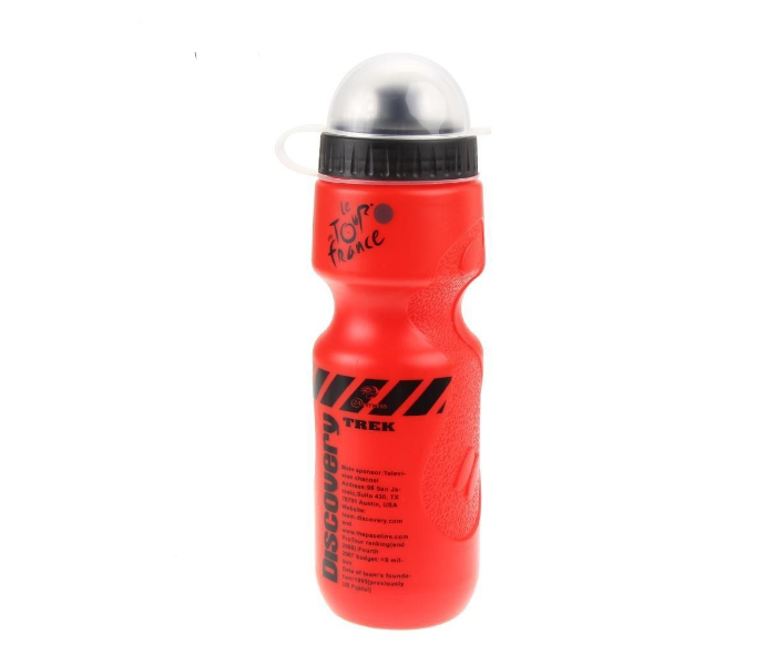 Cycling 750ml Water Bottle - Red - Zoom Image