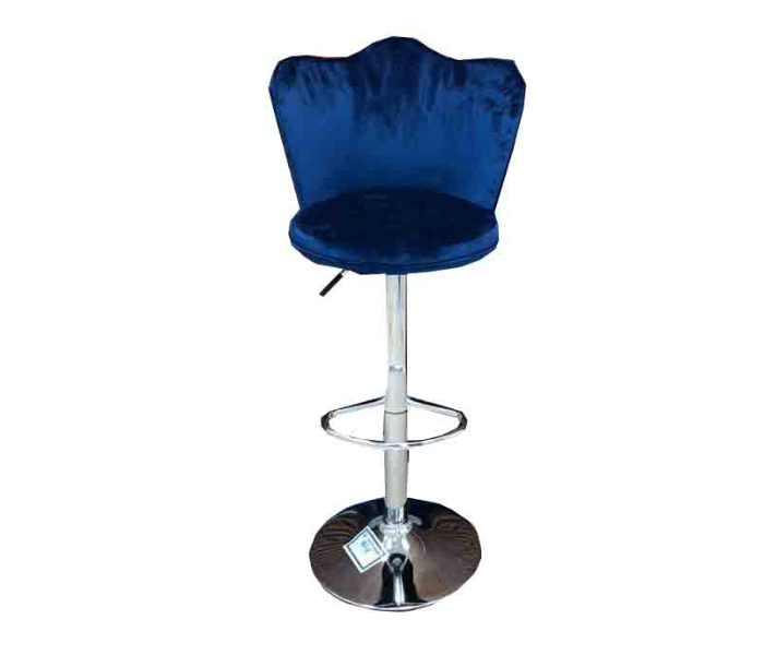 Adjustable Leather Bar Chair Style 12 Office Chair Bar Stool  - Blue - Zoom Image