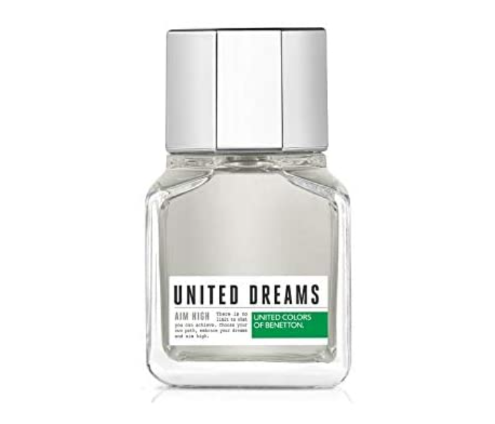 Benetton 100ml United Dreams Aim High Eau de Toilette for Men - Zoom Image 2