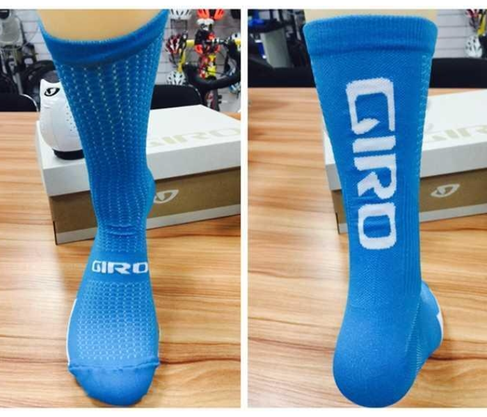 Cycling Socks Giro Design - Blue - Zoom Image 1