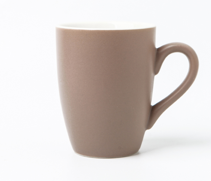 Shuer XY30029 320ml Ceramic Mug - Light Brown - Zoom Image