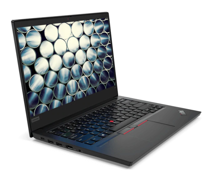 Lenovo ThinkPad E14 20RA000BAD 14 Inch FHD Intel Core i5-10210U Processor 8GB RAM 512GB SSD Intel HD Graphics Win10 Pro KYB Arabic - Black - Zoom Image 2