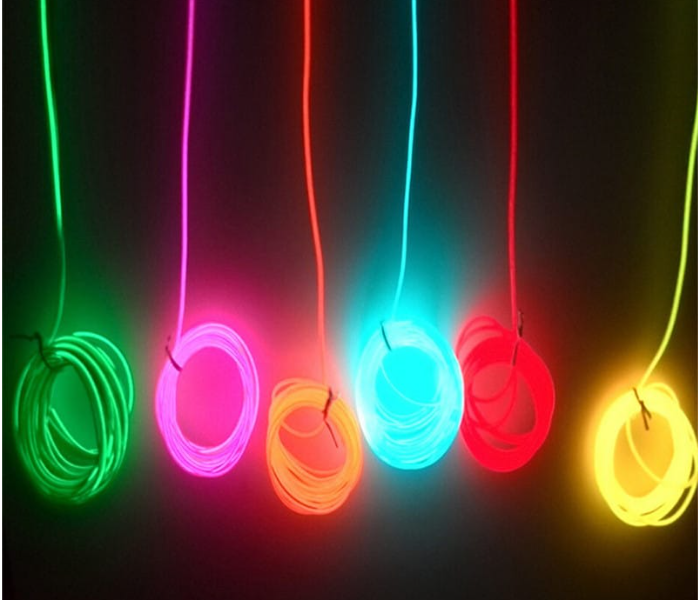 Wire Strip Neon Cold LED Light - Green - Zoom Image 2