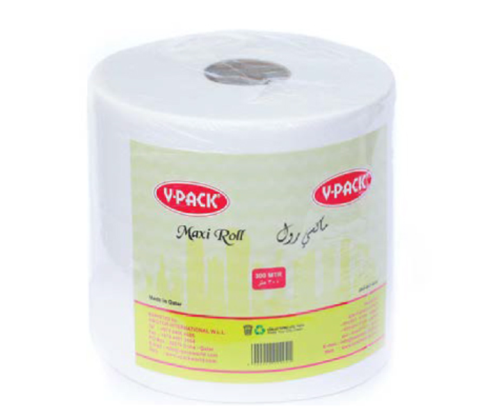 V-Pack MR6300 300 Meter Maxi Roll - White - Zoom Image