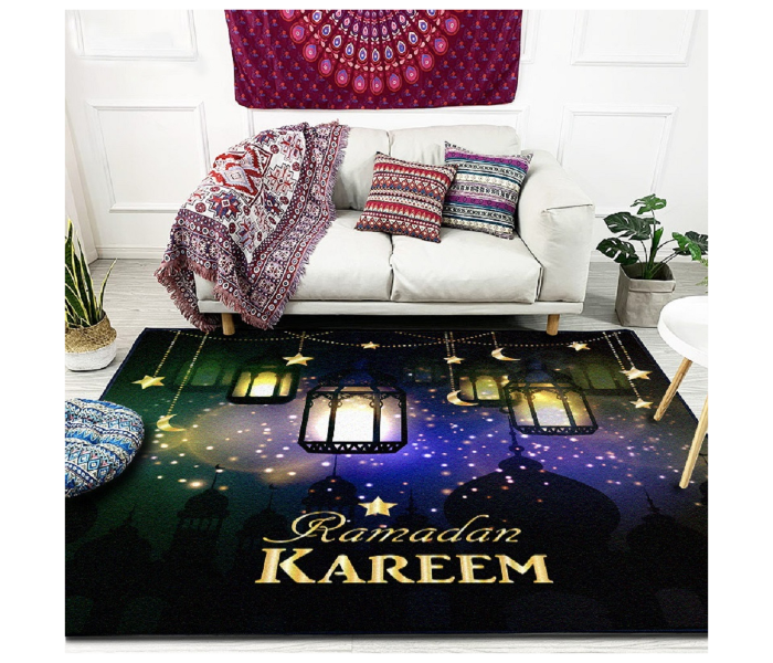 Sharpdo Modern Ramadan Kareem Printed Dining Room Home Bedroom Floor Mat - Zoom Image