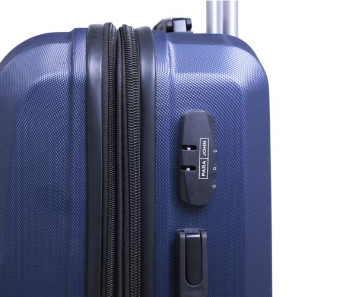 Para John PJTR2008N 2 Pcs Luggage ABS Trolley Bag - Navy Blue - Zoom Image 4