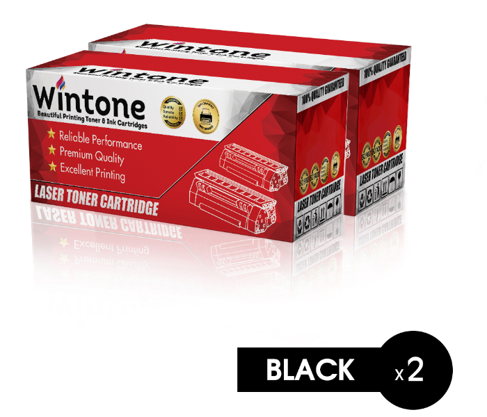 Wintone Pack of 2 MLT D205L Laser Toner Cartridge is Compatible for Samsung ML - Black - Zoom Image