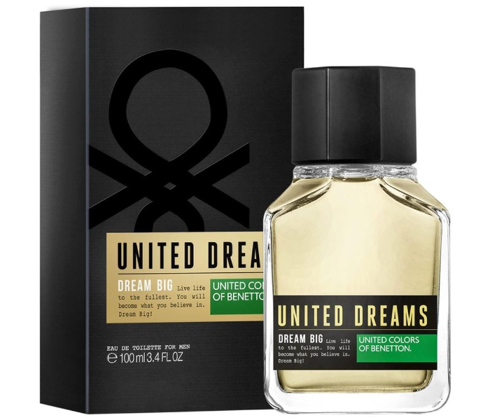 Benetton 100ml United Dreams Dream Big Eau de Toilette for Men - Zoom Image 1