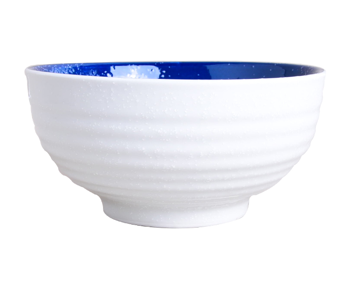 Generic JP20023 8 inch Soup Bowl With External Thread - Blue and White - Zoom Image