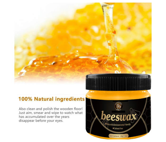 Natural Wood Seasoning Beeswax for Wood Furniture - Zoom Image 5