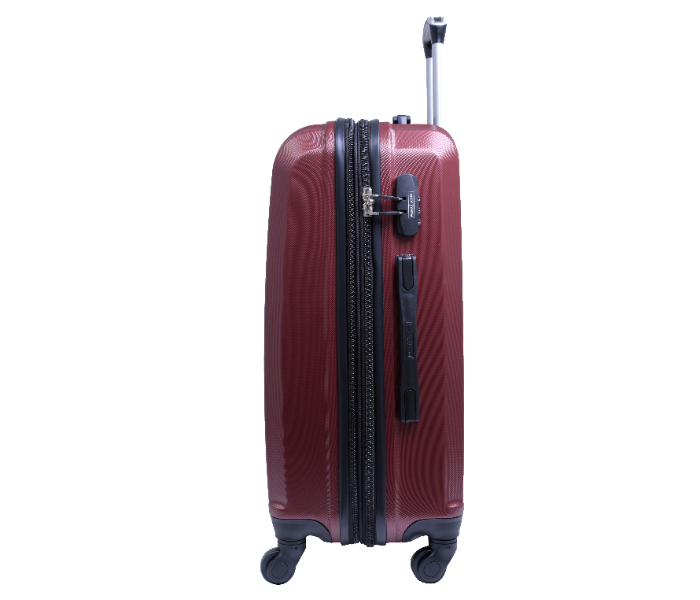 Para John PJTR2008M 2 Pcs Luggage ABS Trolley Bag - Maroon - Zoom Image 4