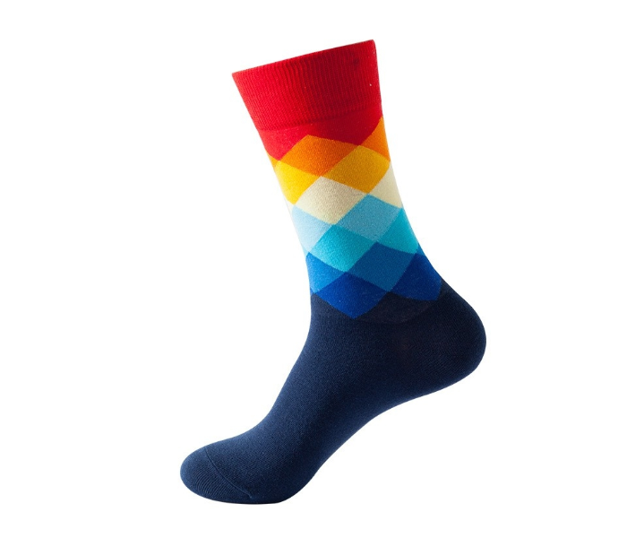 Cycling Socks Iconic Design Design 1 - Blue - Zoom Image 1