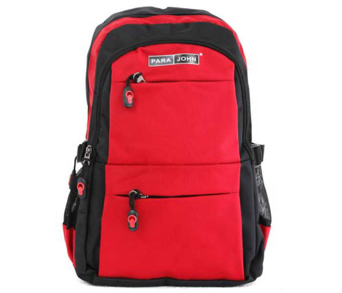 Para John PJSB6014A16-R 16-inch School Backpack - Red - Zoom Image 1